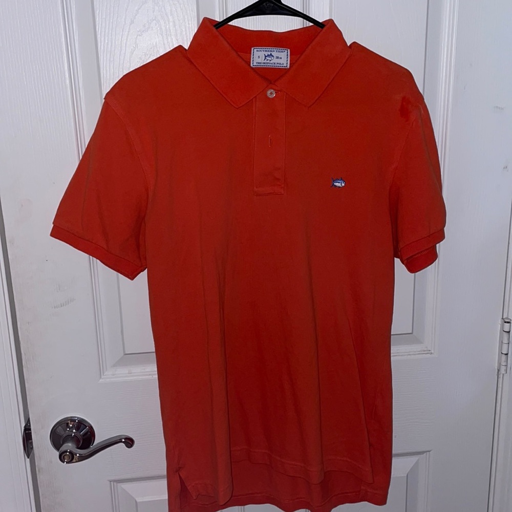 Southern Tide m University of Miami Gameday Skipjack Polo SIZE S MSRP $85
